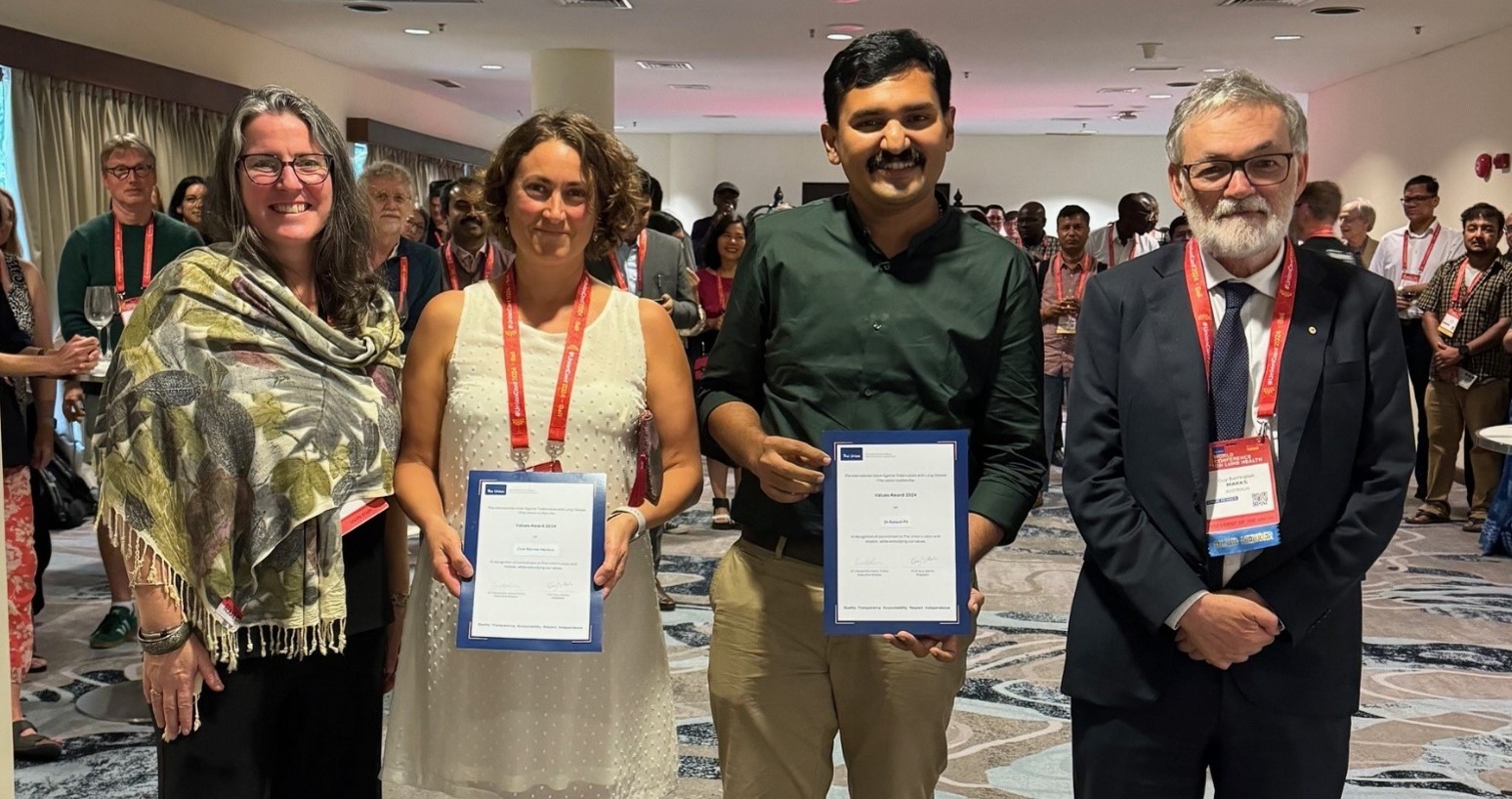 Annual Values Award winners 2024